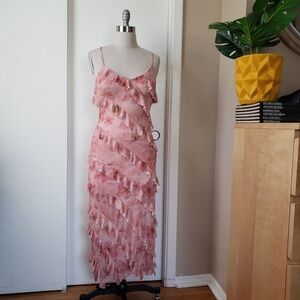 Effortless Tulle Layered Dress Size Medium NEW!